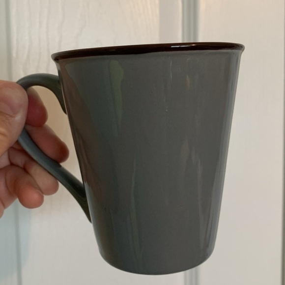 Coffee Mug Bone China “A Liquid Hug For Your Brain Coffee” Casa Signature NWT - Picture 5 of 6